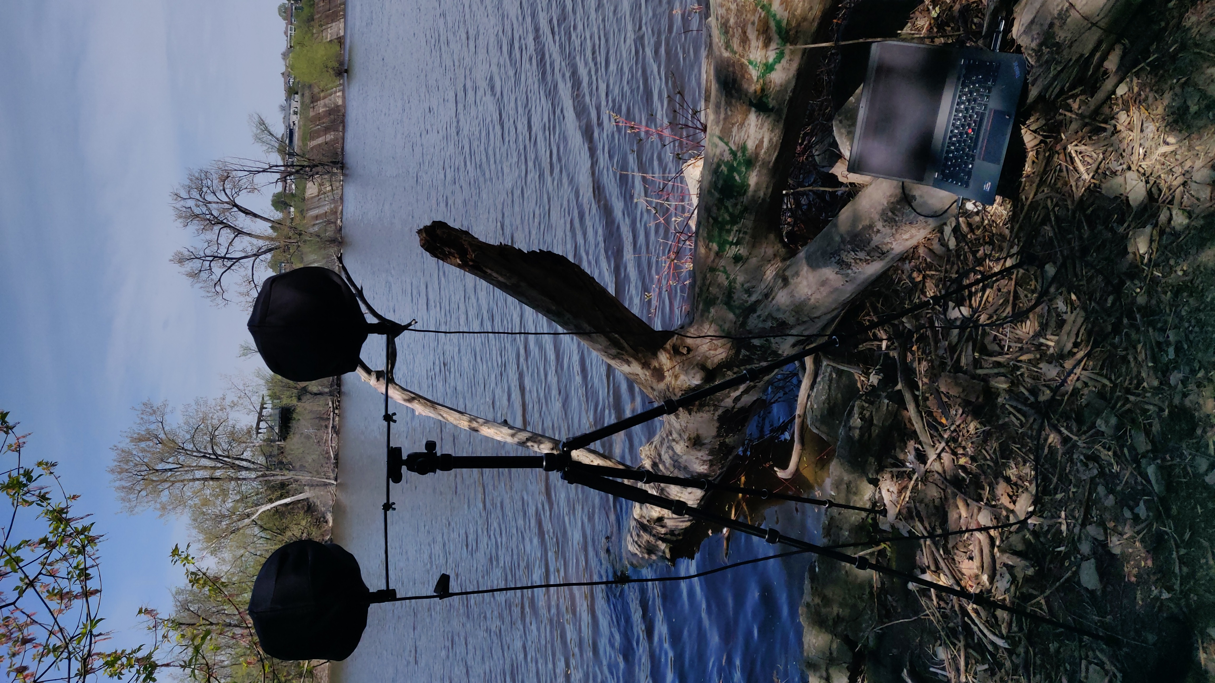Spaced Spatial Array at river